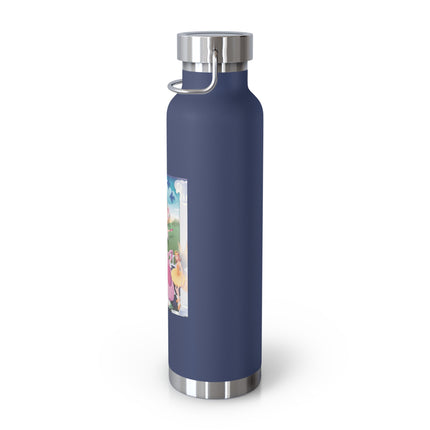 Graceful Enchantment Copper Vacuum Insulated Bottle, 22oz