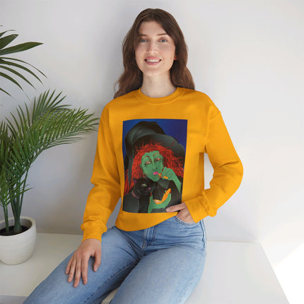 Mirror, Mirror A Witch's Touch Women’s Unisex Heavy Blend™ Crewneck Sweatshirt