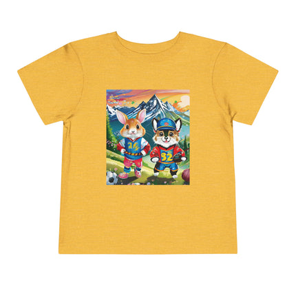 Animal Athletes Toddler Short Sleeve Tee