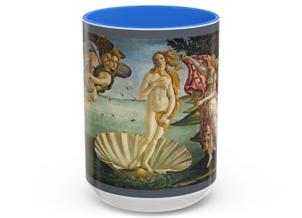 Birth of Venus by Sandro Botticelli Colorful Mugs (11oz, 15oz)