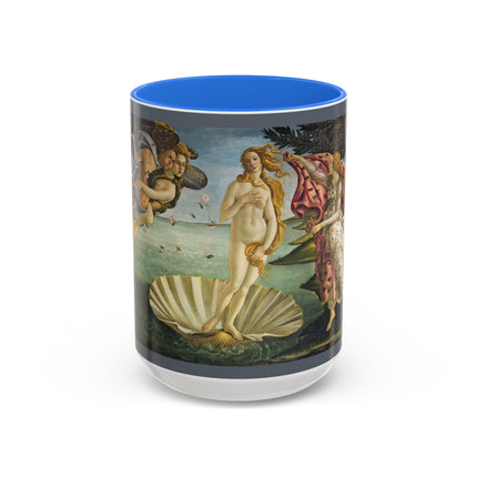 Birth of Venus by Sandro Botticelli Colorful Mugs (11oz, 15oz)