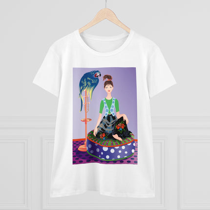 Colors of Serenity Women's Midweight Cotton Tee