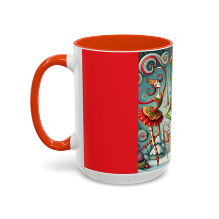 Christmas Ballet of the Absurd Colorful Mugs (11oz, 15oz)