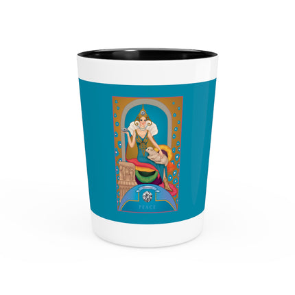 April & Diamond (from the Gem Series) by Sofia Chiostri Ceranic Shot Glass