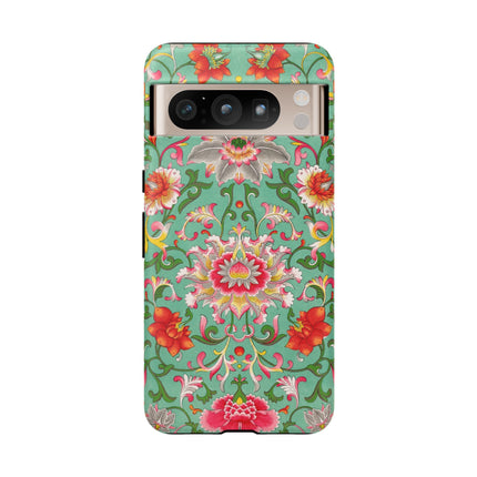 Colorful Floral Pattern by Owen Jones Phone Cases