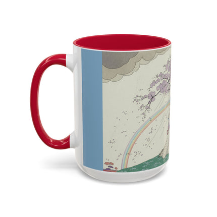 L’Arc-en-Ciel by George Barbier Colorful Mugs (11oz, 15oz)