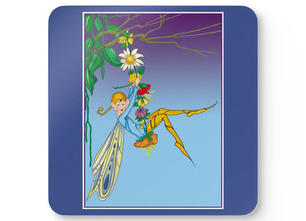 A Fairy's Delight Corkwood Coaster Set