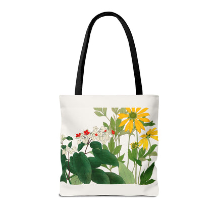 Clerodendrum & Rudbeckia by Tanigami Kônan Tote Bag (AOP)