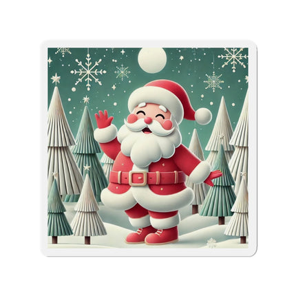 Santa's Joyful Night Die-Cut Magnets (5 Sizes)