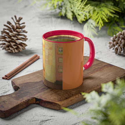Interior, Window Light by Henri Le Sidaner Colorful Mugs, 11oz