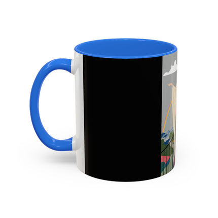 Rainbow Reverie Colorful Mugs – Elegant Renewal & Serene Beauty