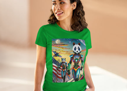 Cyber Punk Robots Cotton Tee