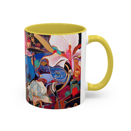 Ethereal Irises Colorful Mugs (11oz, 15oz)