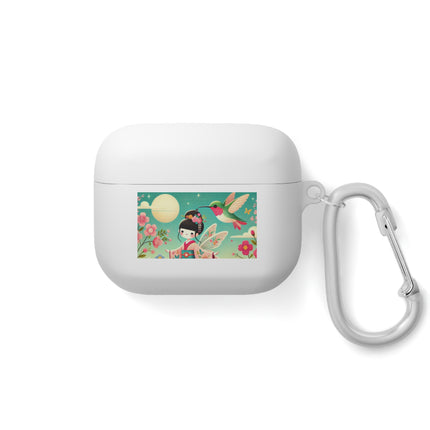 Geisha Fairy and the Hummingbird Blossom AirPods and AirPods Pro Case