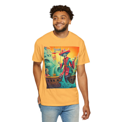 Skeleton Crew of the Misty Seas Unisex Garment-Dyed T-shirt