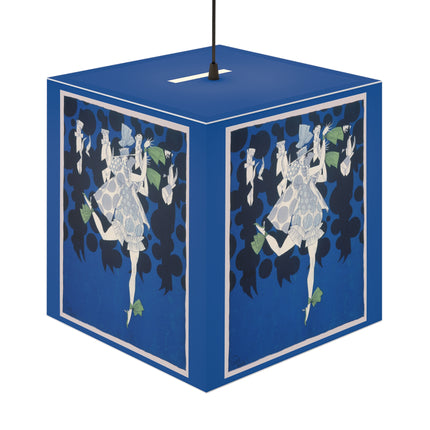 Where Is My Boy Tonight by Ralph Barton Light Cube Lamp