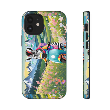 Stripes on Wheels Phone Cases