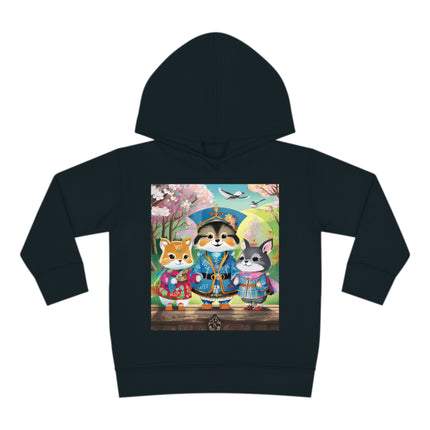 Fluffy Explorers Toddler Pullover Fleece Hoodie