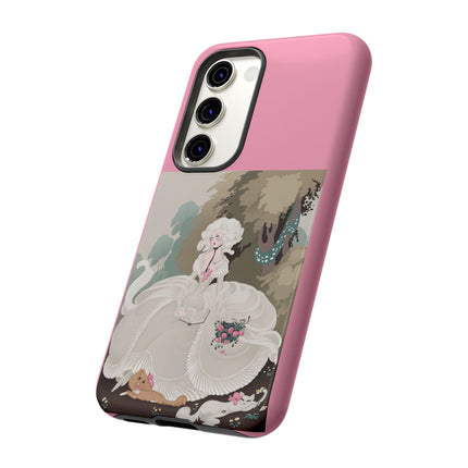 Rococo Garden Reader Phone Case – Whimsical Elegance & Timeless Charm