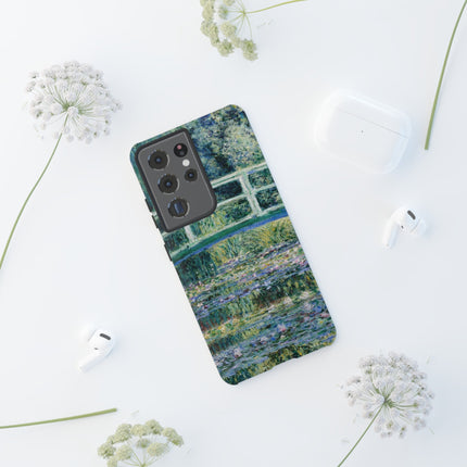 Water Lilies and Japanese Bridge by Claude Monet Phone Cases