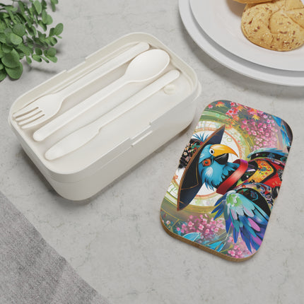 Tech Plumes Bento Lunch Box