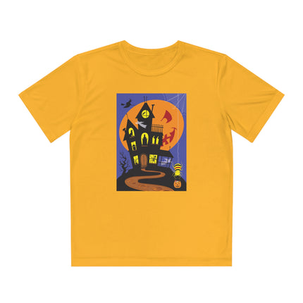 Halloween Night at the Haunted House Youth Competitor Tee