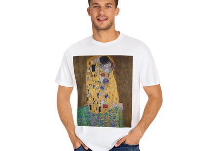 The Kiss by Gustav Klimt Unisex Garment-Dyed T-shirt