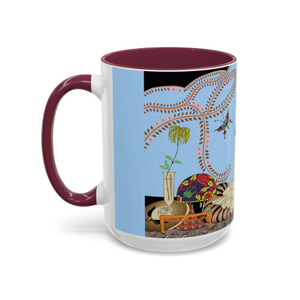 Minuit … ou l’appartement à la mode by George Barbier Colorful Mugs (11oz, 15oz)