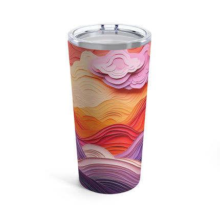 Dramatic Sunset Sky Tumbler 20oz