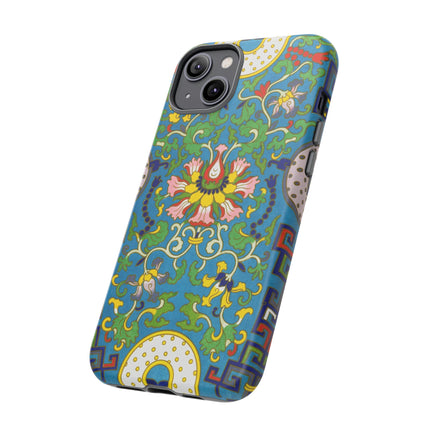 Chinese Floral Illustration by Owen Jones Phone Cases