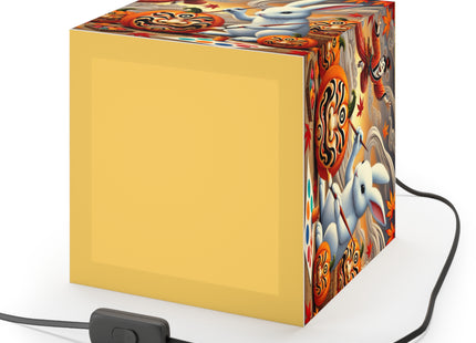 Halloween Rabbit’s Kabuki Jack-o’-Lanterns Light Cube Lamp