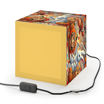 Halloween Rabbit’s Kabuki Jack-o’-Lanterns Light Cube Lamp