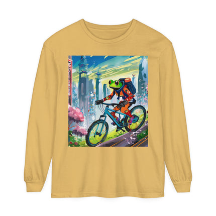 Cyberpunk Frog Long Sleeve T-Shirt