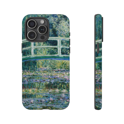 Water Lilies and Japanese Bridge by Claude Monet Phone Cases