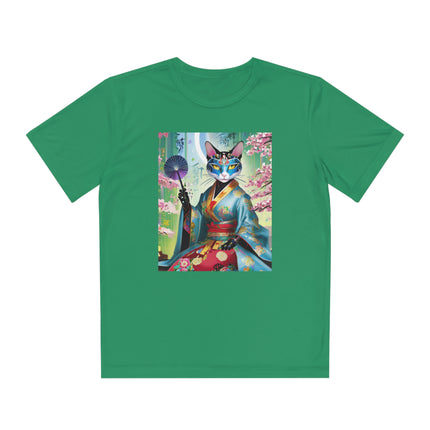 Cyberpunk Geisha Youth Competitor Tee