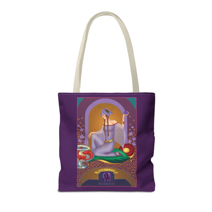 Astrology Gem Series: February & Amethyst Tote Bag