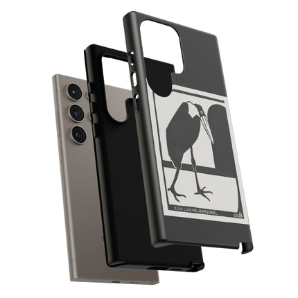 A Lame Marabou by Samuel Jessurun de Mesquita Phone Cases