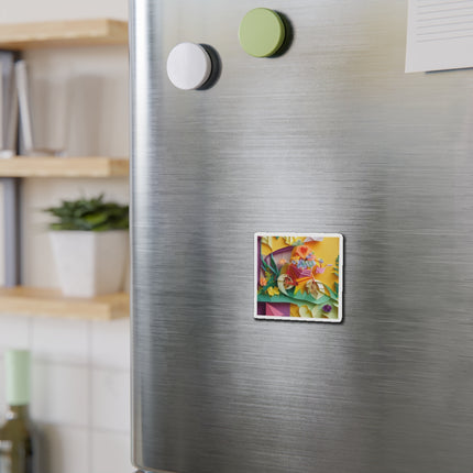 Origami Bicycle Die-Cut Magnets (5 Sizes)