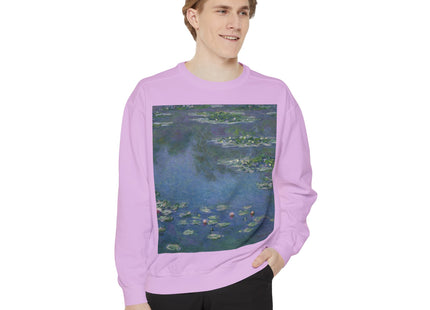 Water Lilies by Claude Monet Unisex Garment-Dyed Sweatshirt