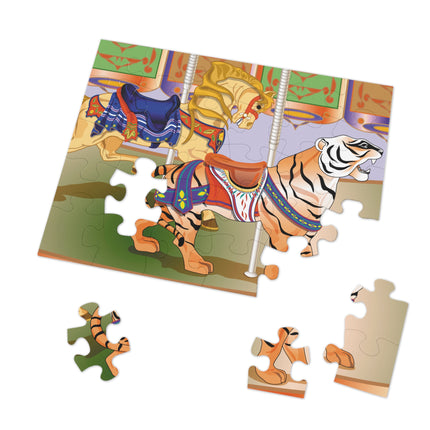 Carousel Splendor Jigsaw Puzzle (30, 110, 252-Piece)
