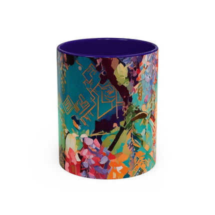 Golden Wisteria Symphony Colorful Mugs (11oz, 15oz)