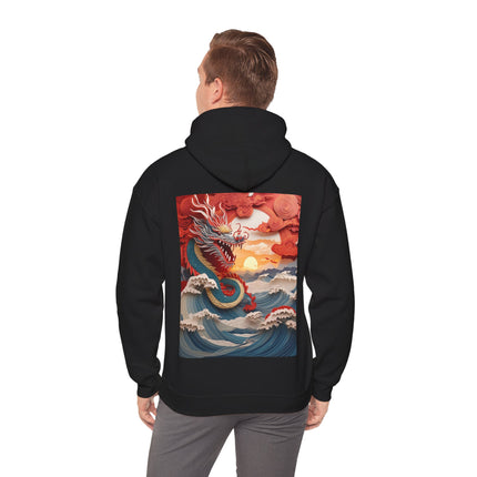 Stormbound Dragon – Heavy Blend™ Hooded Sweatshirt