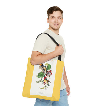 Versicolored Barbet by Paul Gervais Tote Bag (AOP)