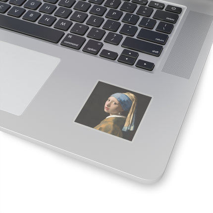 Girl with a Pearl Earring by Johannes Vermeer Kiss-Cut Stickers (4 Sizes)