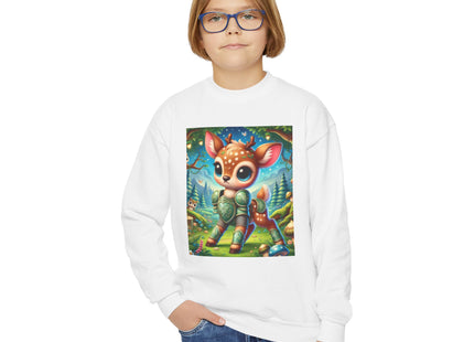 Fawn Defender Youth Crewneck Sweatshirt