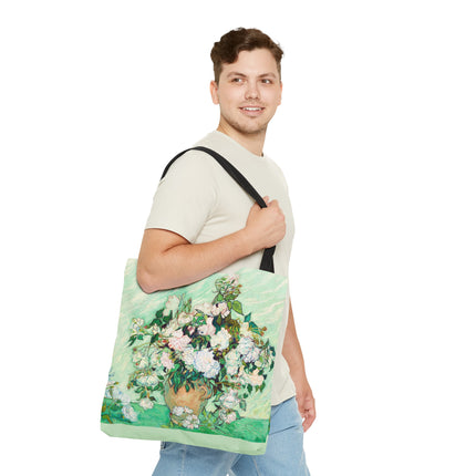 Roses by Vincent Van Gogh Tote Bag (AOP)