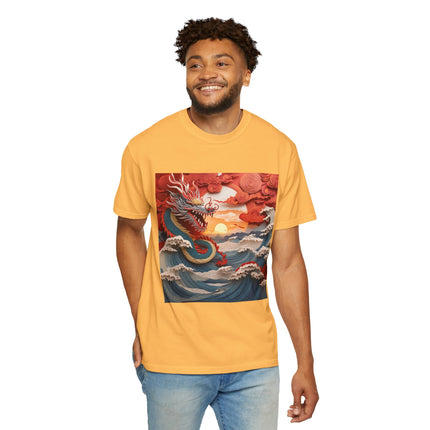 Emergence of the Dragon Unisex Garment-Dyed T-shirt