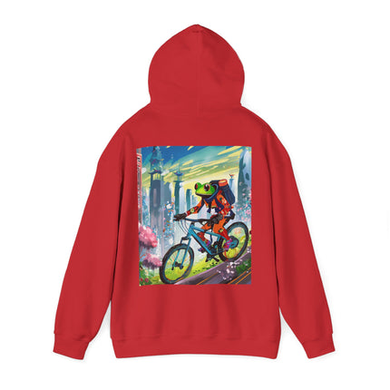 Cyberpunk Frog – Heavy Blend™ Hooded Sweatshirt