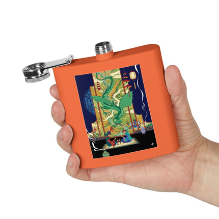 Celestial Dragon Gathering Flask – Mythic Majesty & Timeless Tradition