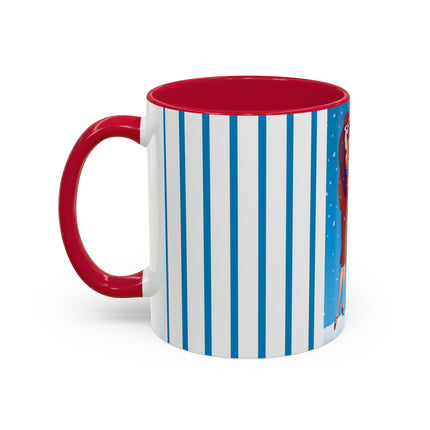 Snowfall & Couture Colorful Mugs (11oz, 15oz)